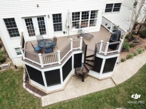 deck, porch and patio