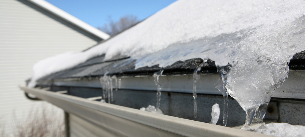 ice on roof