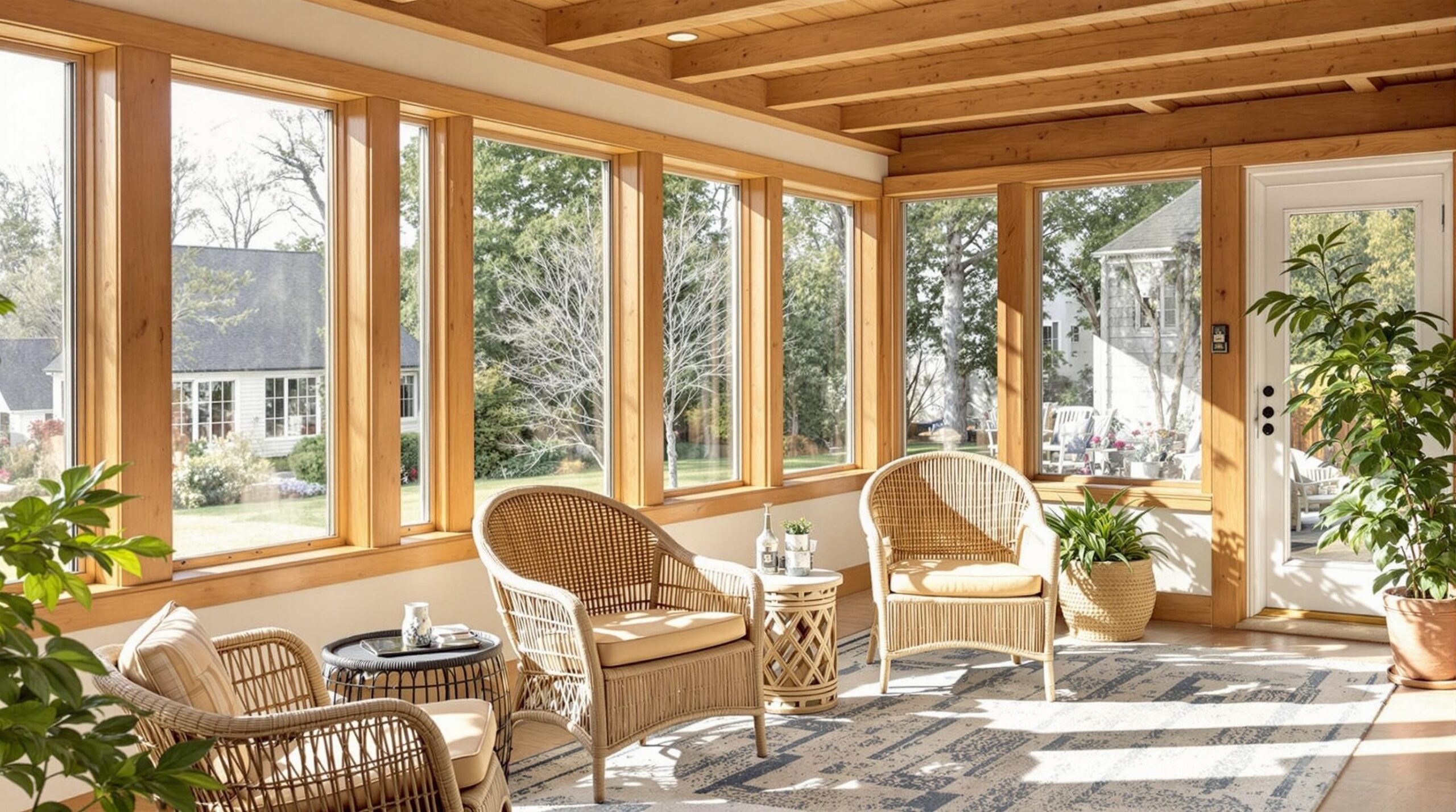 Featured image for “Embrace Nature’s Warmth: Inviting Textures for Your Sunroom Sanctuary”