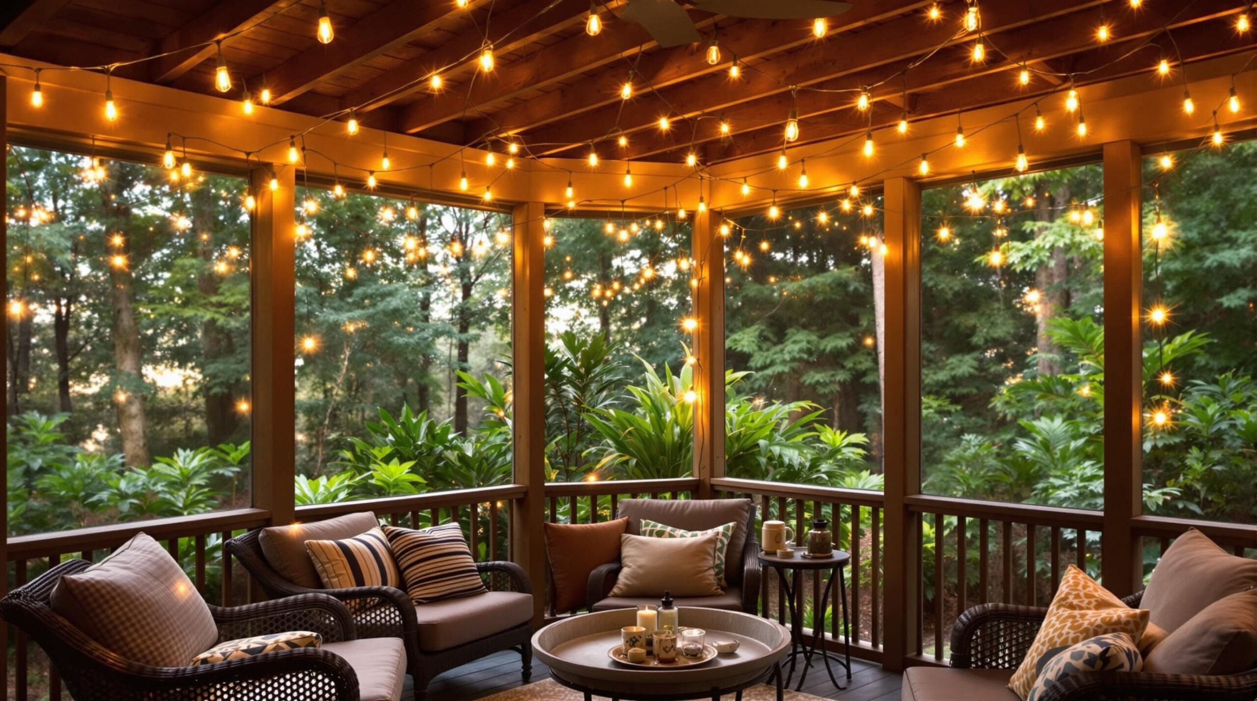 Featured image for “Illuminate Your Evenings: Cozy Lighting Solutions for Screened Porches”