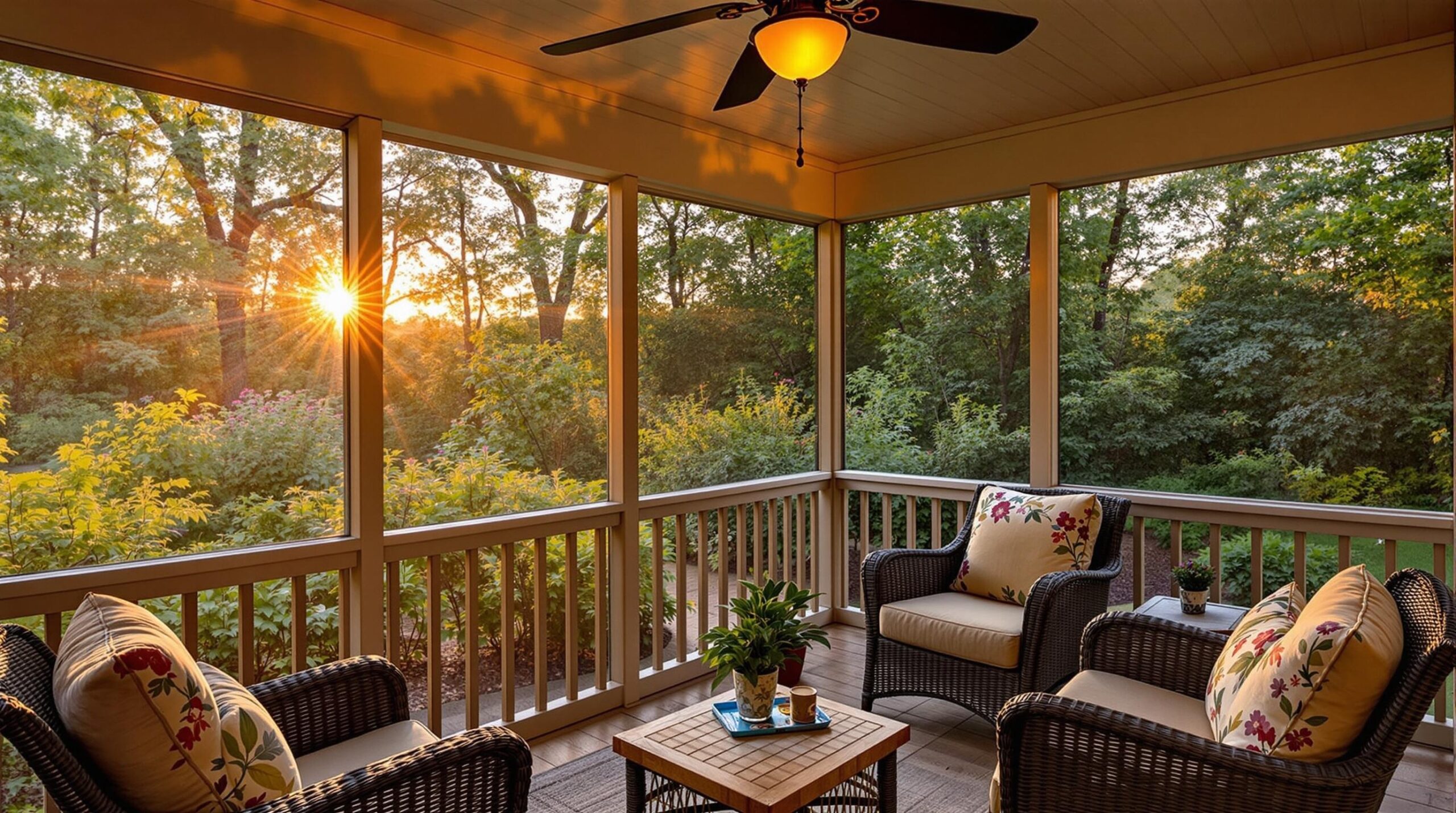 Featured image for “Screened Porch vs. Traditional Patio: Making the Ultimate Outdoor Living Choice”